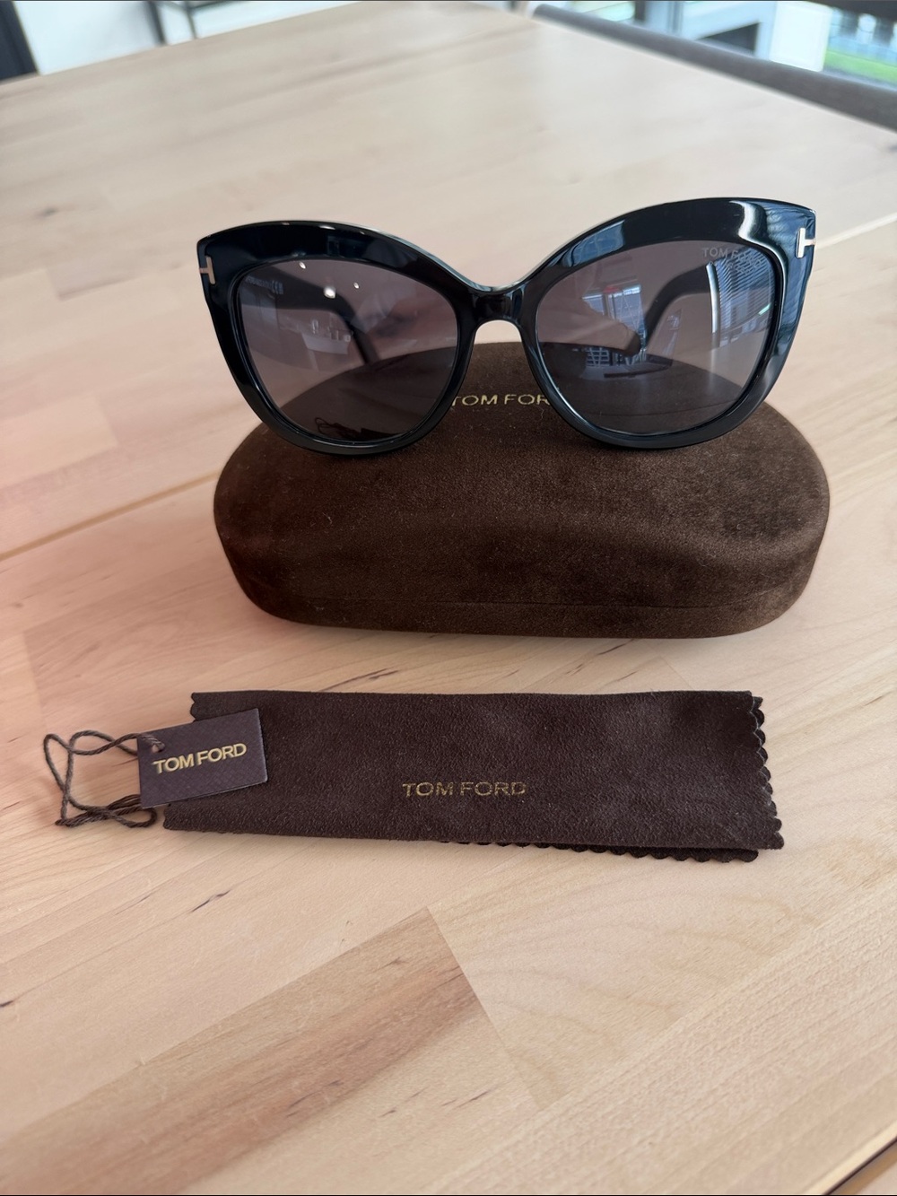 Tom Ford Black Alistair Polarized Sunglasses